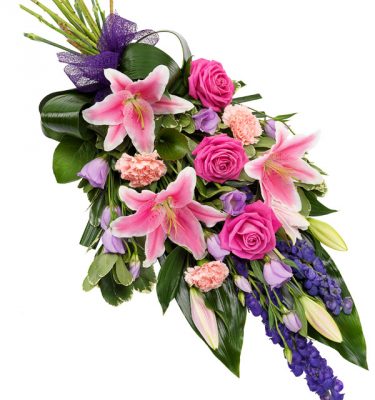 Tied Sheaf - Pink and Purple Tied Sheaf