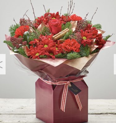 * Gift Box - Flaming Red
