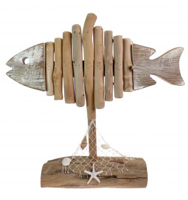 Driftwood Fish on Stand