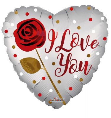 ECO I Love You Heart Balloon (16451)