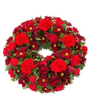 Wreath - Red Wreath (12")
