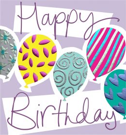 'Happy Birthday' - Balloons (TT)