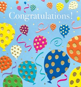 'Congratulations' - (Scatterly)