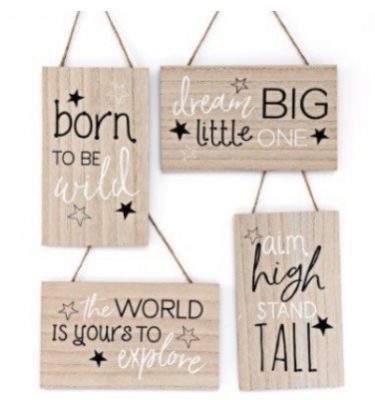 Baby Wooden Plaques