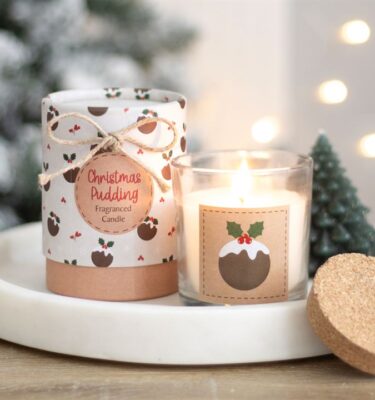 Christmas Pudding Candle